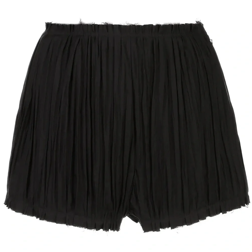 Khaite Hilary Mini Shorts in Cotton